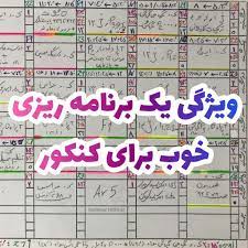 مشاوره برنامه ریزی کنکور شیراز